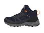 Chaussures de randonnée imperméables Hi-Tec, bleu marine et noir.