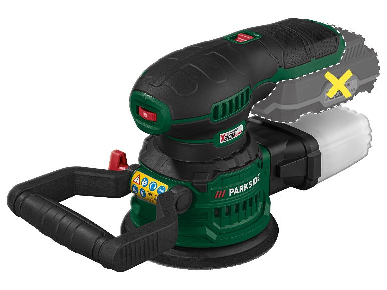 Parkside X20V Team schuurmachine: draadloos elektrisch gereedschap.