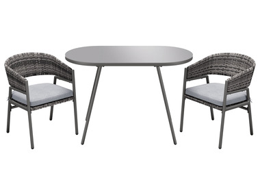 Set de balcon, 3 pièces LIVARNO home