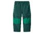 Kinder 2-in-1 broek in donkergroen en lichtgroen