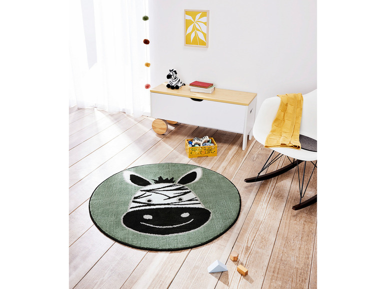 Ga naar volledige schermweergave: LIVARNO home Tapijt voor kinderen, Ø 100 cm - afbeelding 2