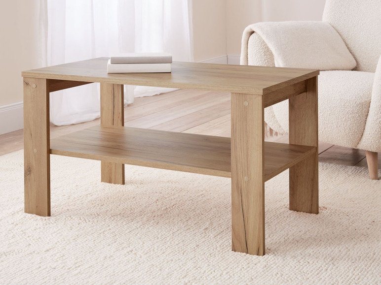 Aller en mode plein écran LIVARNO home Table basse, 90 x 50 x 50 cm - Photo 4