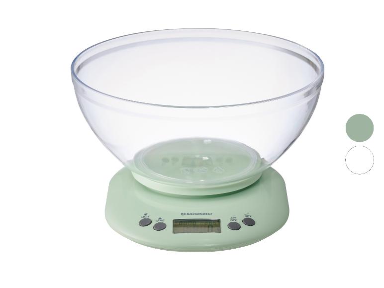 SilverCrest keukenweegschaal met kom in mintgroen