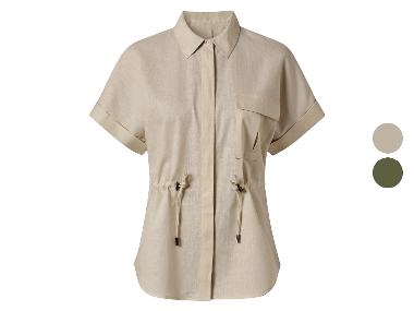 Blouse en lin pour femmes esmara®