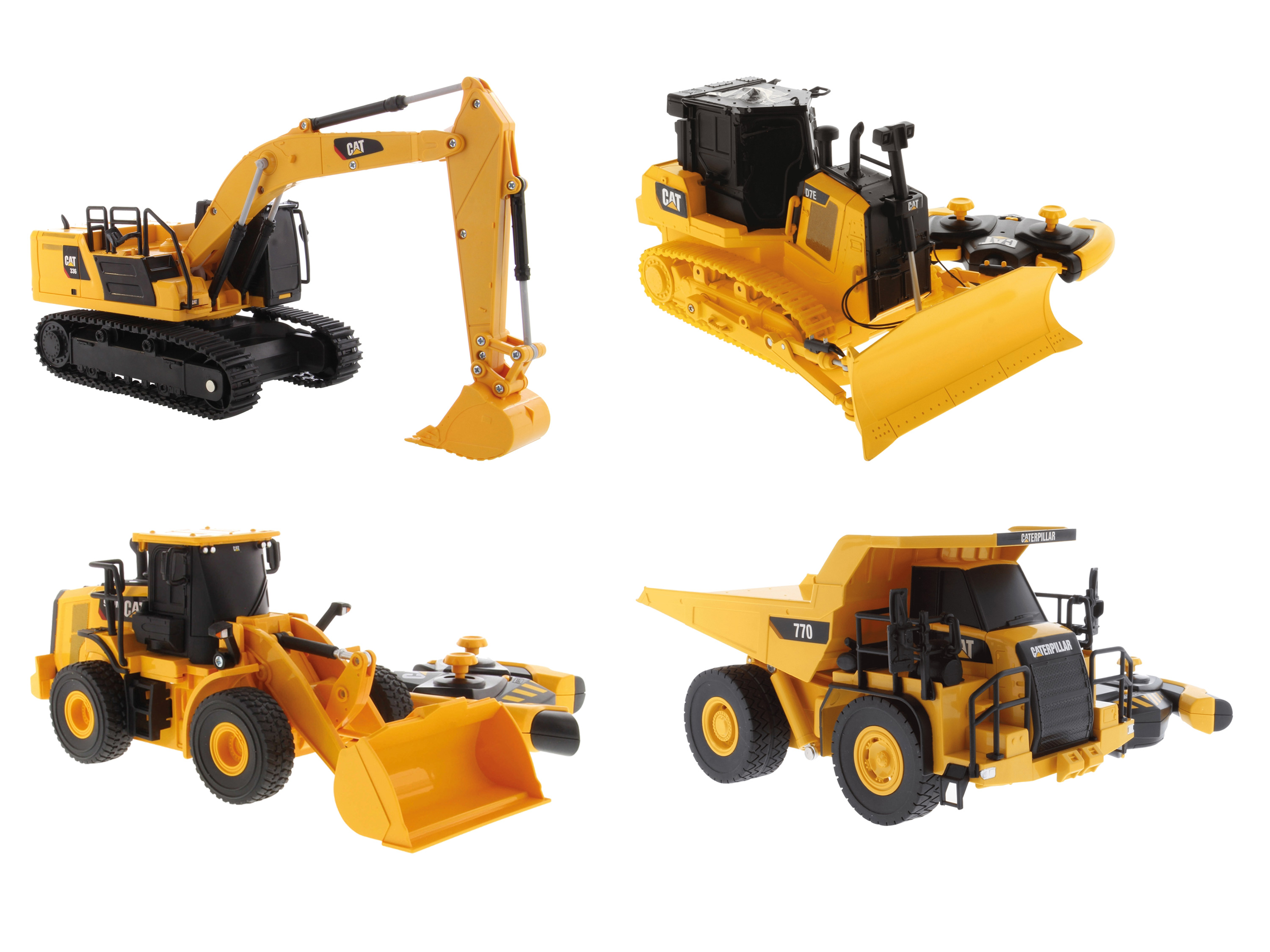 Revell RC Graafmachine / Bulldozer / Wiellader / Kiepwagen