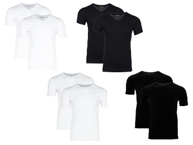 MEXX T-shirt pour hommes, 2 pièces