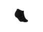 Chaussette noire à pois blancs