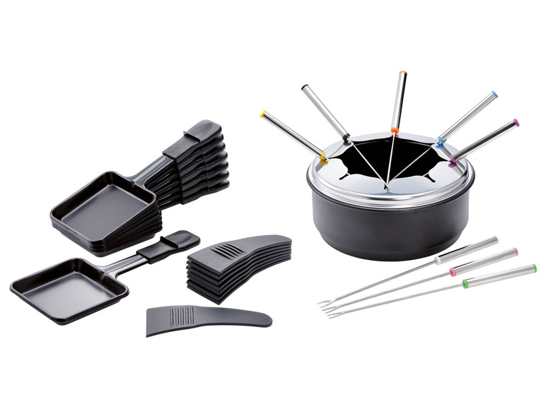 Ga naar volledige schermweergave: SILVERCREST® KITCHEN TOOLS Raclette-, fondue- en grillapparaat, 1400 W - afbeelding 4