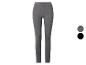 Legging gris pour femme avec deux options de couleur : gris et noir.