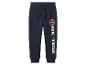 Donkerblauwe Spider-Man joggingbroek voor kinderen met trekkoord en print