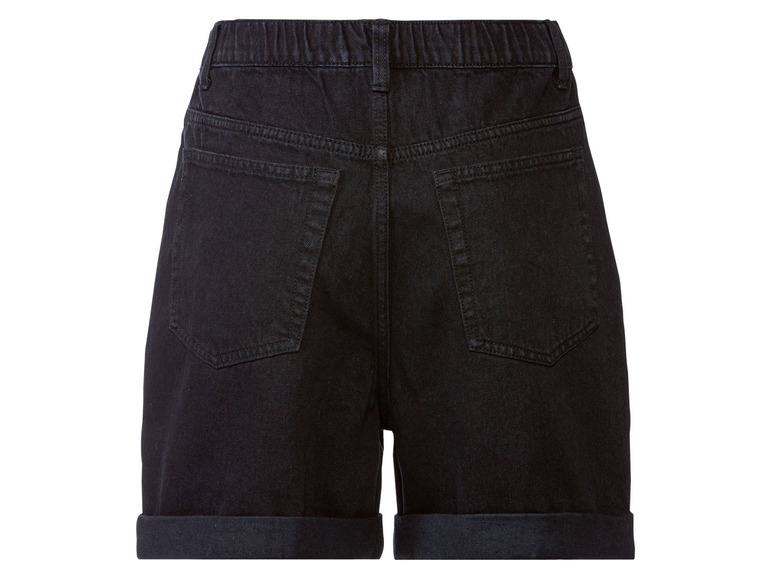 Aller en mode plein écran esmara® Short en jean en pur coton avec taille élastique - Photo 7
