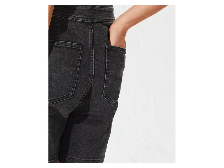 Ga naar volledige schermweergave: esmara® Salopette uit jeans van een katoenmix - afbeelding 10