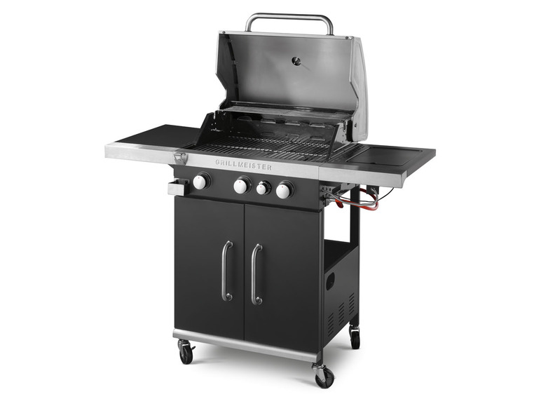 Ga naar volledige schermweergave: GRILLMEISTER Gasbarbecue, 3 branders - afbeelding 3