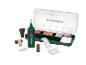 PARKSIDE laminaat- en parketreparatieset met smeltpen en wasstiften in diverse kleuren.