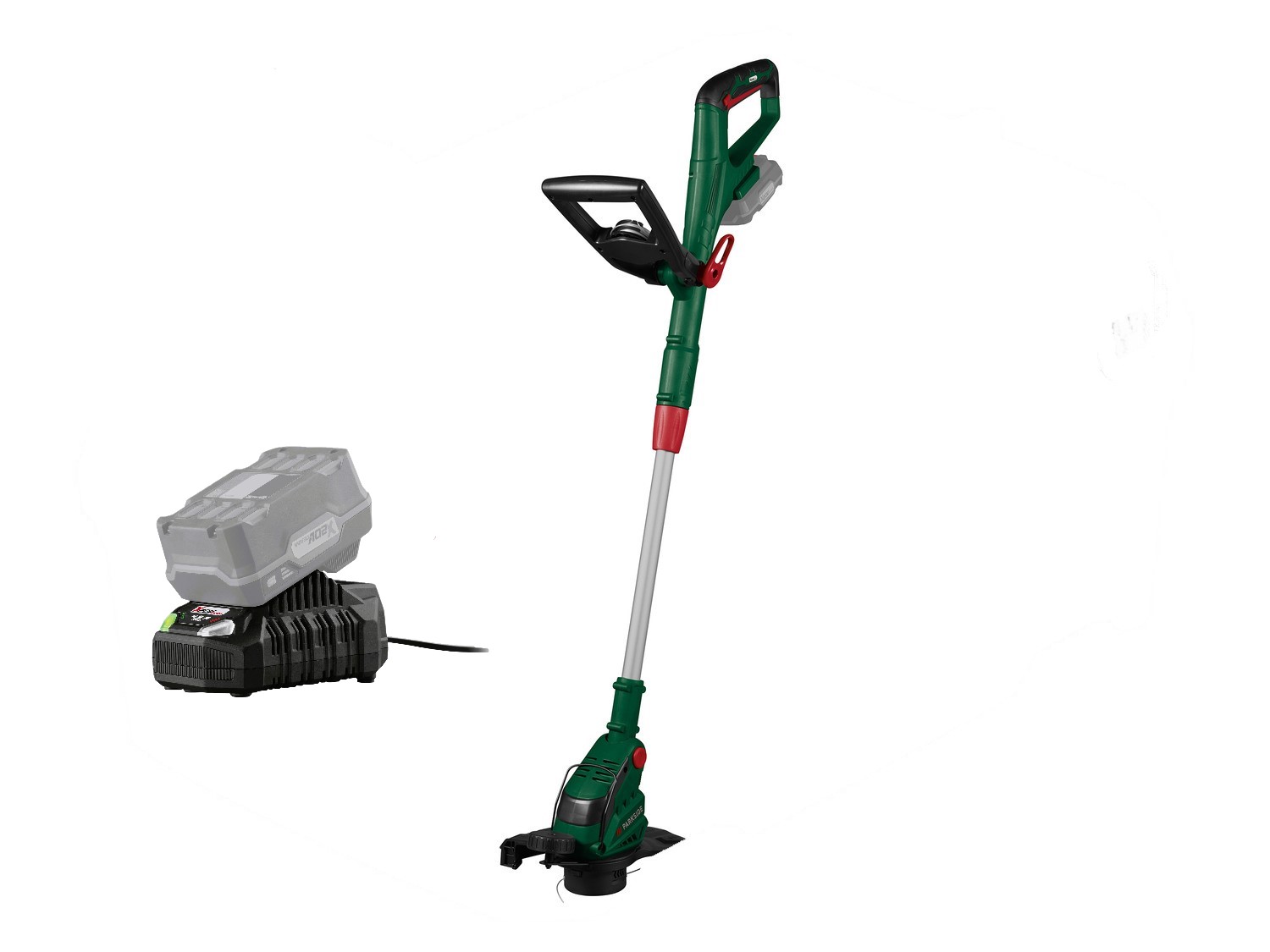 Accugrastrimmer met accu 4 Ah en oplader 4,5 A 20 V PARKSIDE® PRTA20