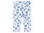 Kinder leggings met maritiem dessin: blauwe schelpen en zeesterren.