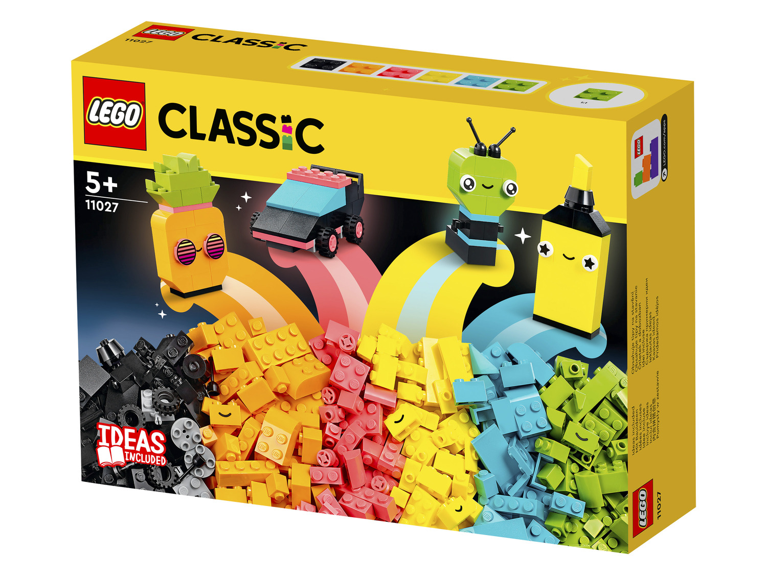 LEGO® Classic L'amusement créatif fluo (11027)