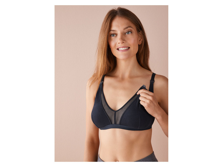Aller en mode plein écran esmara® Set de 2 soutiens-gorge d'allaitement en un mélange de coton bio - Photo 15