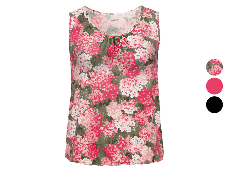 Ga naar volledige schermweergave: esmara® Zomerse top met ronde hals of V-hals - afbeelding 2