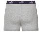 Boxers Puma gris : ceinture avec logo.