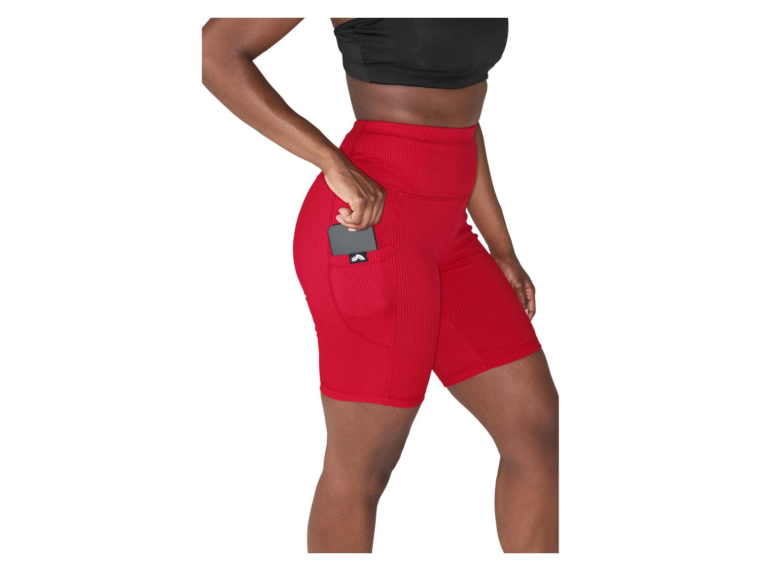 Short Cyclisme Femme Canari Rouge/noir – Taille M – Vintage USA