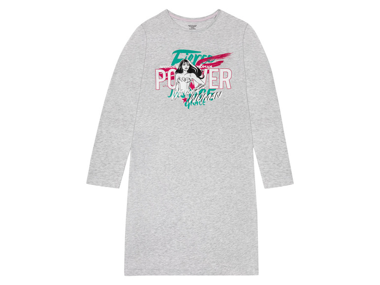 Aller en mode plein écran T-shirt ample pour femme, en jersey simple doux, avec grand imprimé - Photo 9