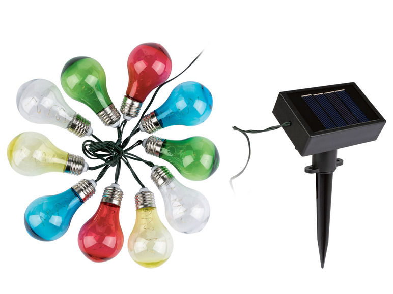 Aller en mode plein écran LIVARNO home Guirlande lumineuse solaire, 5 m - Photo 2