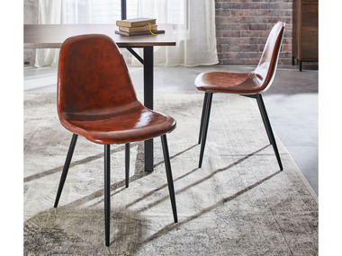 LIVARNO home Chaise de salle à manger, set de 2