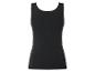 Zwarte dames tanktop, achterkant