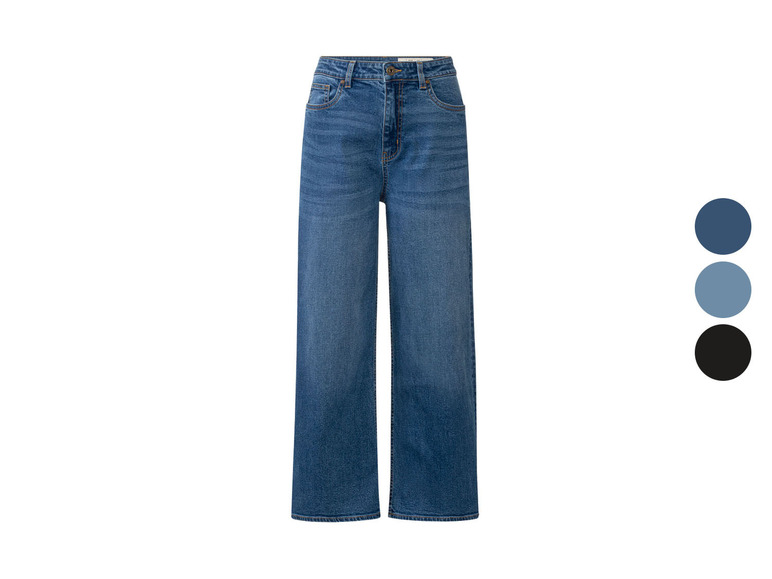 Ga naar volledige schermweergave: esmara Wide leg jeans van een katoenmix - afbeelding 1
