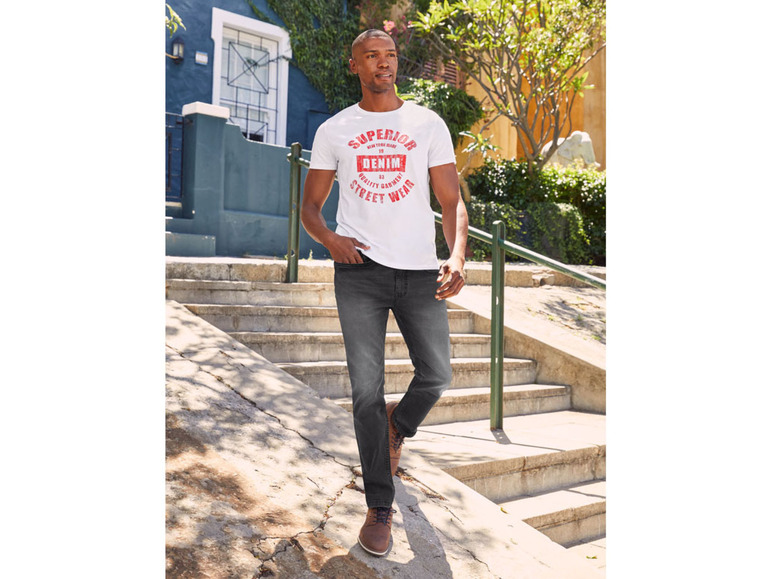 Aller en mode plein écran LIVERGY® Jean slim fit en un mélange de coton - Photo 9