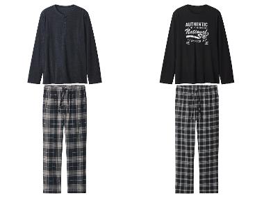 ESMARA MEN Pyjama en flanelle pour hommes