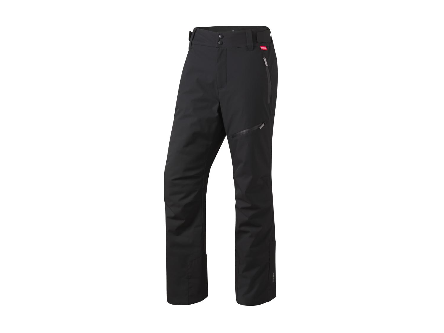 Black Crevice Skibroek voor heren, zwart/wit, L