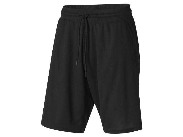Eenvoudige zwarte shorts, casual stijl.