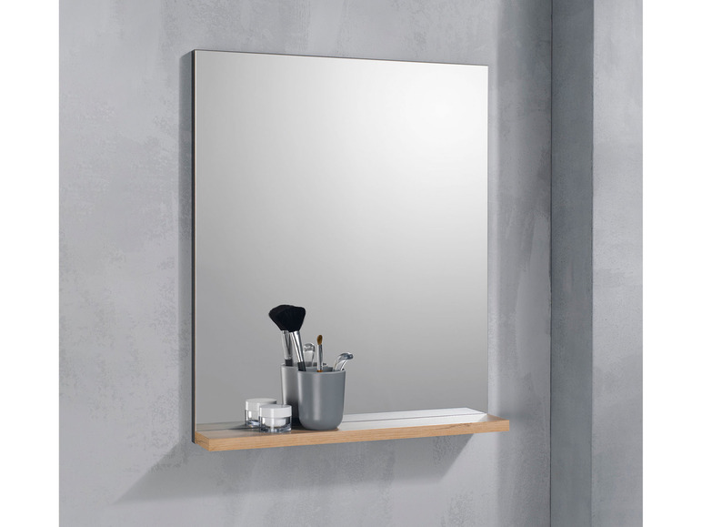 Ga naar volledige schermweergave: LIVARNO home Wandspiegel, 50 x 10 x 60 cm - afbeelding 2