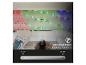 Een LED-strip met afstandsbediening en een dimmer die 100% en 10% helderheid toont.