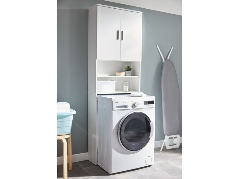Ga naar volledige schermweergave: LIVARNO home Wasmachine-ombouwkast, 64,5 x 190 x 25 cm - afbeelding 6