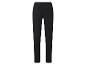 Pantalon de jogging noir pour homme avec taille élastique et cordon de serrage.