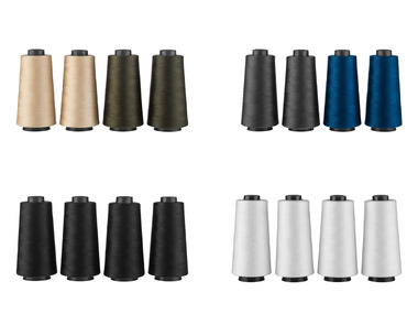 Fils à coudre overlock, 4 pièces crelando®