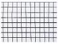 Essuie-tout blanc avec un motif à carreaux noirs.