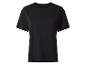T-shirt noir à manches courtes pour femme