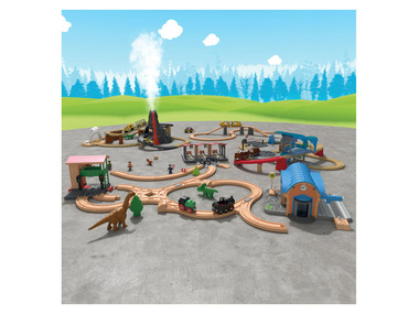 Playtive Uitbreidingsset voor houten spoorweg