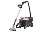 Aspirateur nettoyeur de tapis et de tissus d'ameublement avec réservoir d'eau transparent.