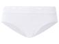 Witte damesonderbroek met kanten rand