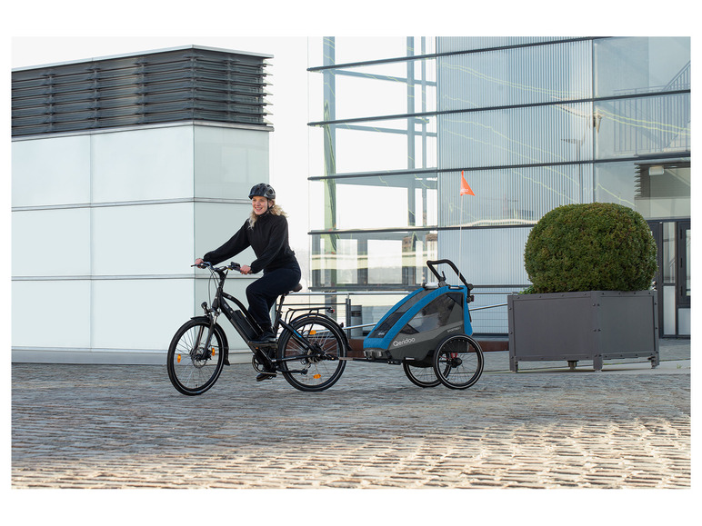 Aller en mode plein écran Qeridoo Remorque à vélo Sportrex 1, 1 person - Photo 6