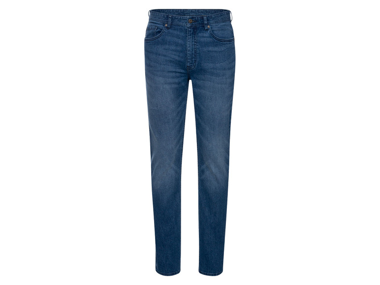 Ga naar volledige schermweergave: LIVERGY Slim fit jeans van een katoenmix - afbeelding 2