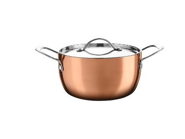 SILVERCREST® Casserole en cuivre, Ø 20 cm