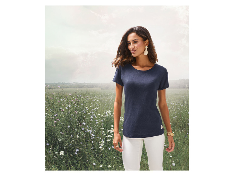 Ga naar volledige schermweergave: esmara Nonchalant t-shirt van een hennepmix - afbeelding 7