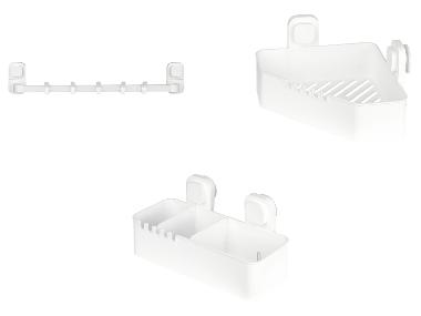 Porte-serviettes ou étagère à ventouse LIVARNO home