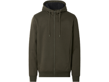 ESMARA MEN Gilet molletonné pour hommes, doublure teddy